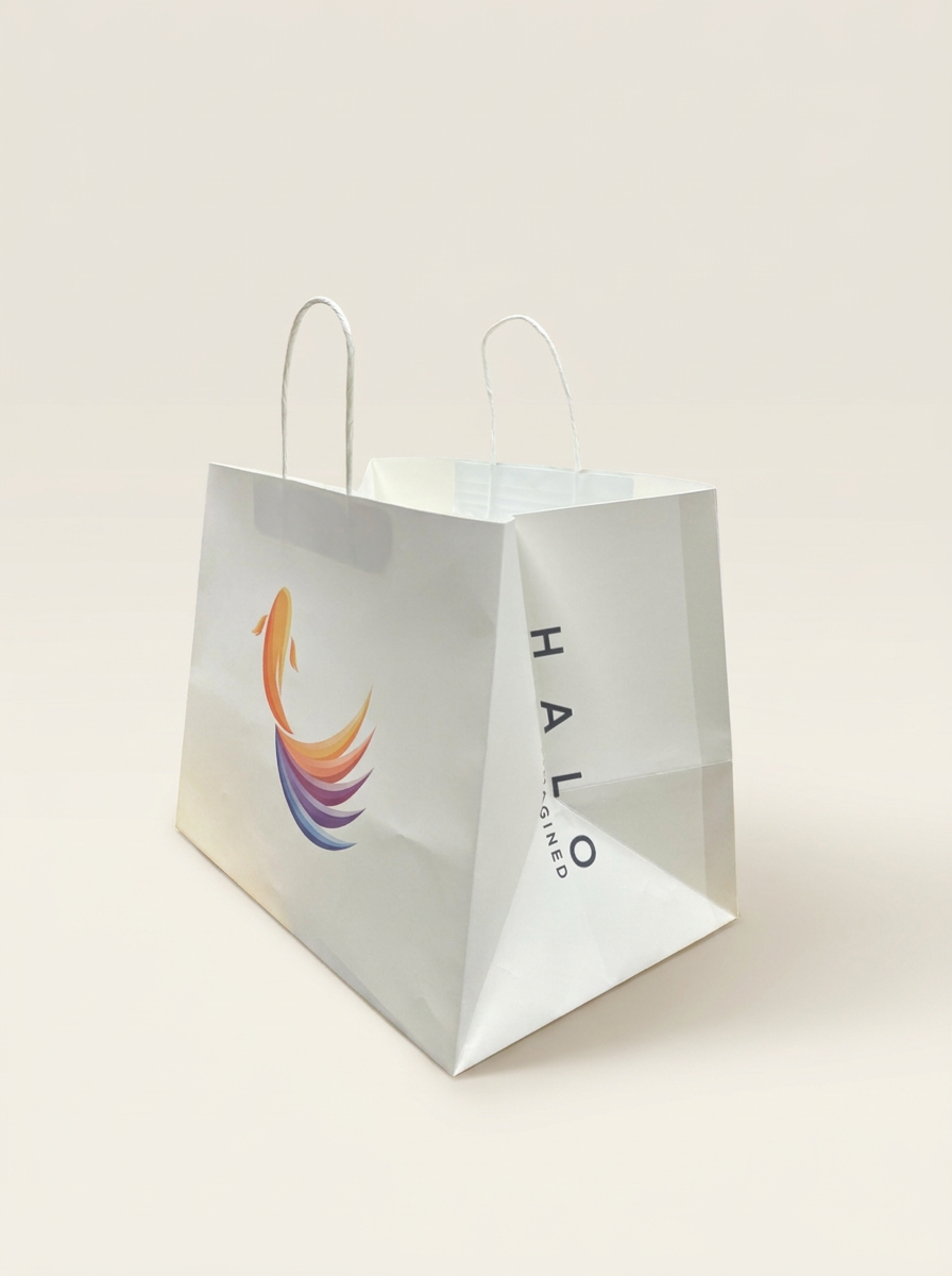 Actual Halo Sushi branded bag